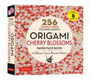 Origami Cherry Blossoms Paper Pack Book : 256 Double-Sided Folding Sheets with 16 Different Cherry Blossom Patterns with solid colors on the back (Includes Instructions for 8 Models)-9780804854276