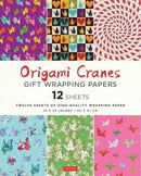 Origami Cranes Gift Wrapping Papers - 12 sheets : 18 x 24 inch (45 x 61 cm) Wrapping Paper-9780804854795