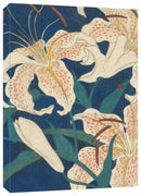 Hiroshige Spotted Lilies Dotted Paperback Journal : Blank Notebook with Pocket-9780804855648