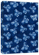 Shibori Indigo Butterflies Dotted Paperback Journal : Blank Notebook with Pocket-9780804855693