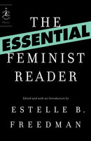 The Essential Feminist Reader-9780812974607