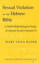 Sexual Violation in the Hebrew Bible : A Multi-Methodological Study of Genesis 34 and 2 Samuel 13-9780820478739