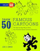 Draw 50 Famous Cartoons-9780823085682