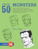 Draw 50 Monsters-9780823085842