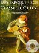 Easy Baroque Pieces for Classical Guitar-9780825637438