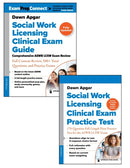 Social Work Licensing Clinical Exam Guide and Additional Print Practice Test Set-9780826147295