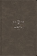 ESV/NBLA, Bilingual Bible, Leathersoft, Grey/ ESV/NBLA, Biblia Bilingue, Leathersoft, Gris