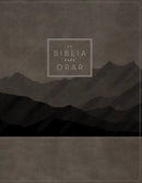 RVR60, La Biblia para orar, Leathersoft, Gris, Palabras de Jesús en rojo, Comfort Print