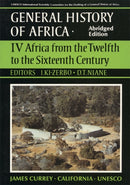 General History of Africa volume 4 [pbk abridged] : Africa from the 12th to the 16th Century-9780852550946