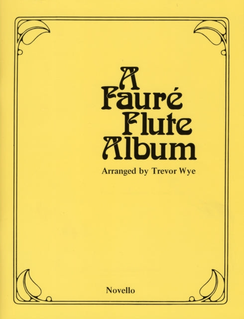 A Faure Flute Album-9780853604150