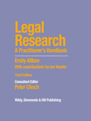 Legal Research: A Practitioner's Handbook-9780854902651
