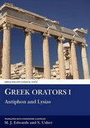 Greek Orators I: Antiphon, Lysias-9780856682476
