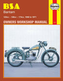 BSA Bantam (48 - 71) Haynes Repair Manual-9780856961175