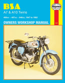 BSA A7 & A10 Twins (47 - 62) Haynes Repair Manual-9780856961212