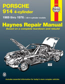 Porsche 914 4-cylinder (1969-1976) Haynes Repair Manual (USA)-9780856962394