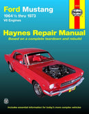 Ford Mustang, Mach 1, GT, Shelby, & Boss V-8 (1964-1973) Haynes Repair Manual (USA)-9780856963575