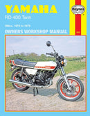 Yamaha RD400 Twin (75 - 79) Haynes Repair Manual-9780856965487