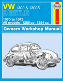 VW 1302 & 1302S (70 - 72) Haynes Repair Manual-9780857335807