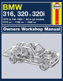 BMW 316, 320 & 320i (4-cyl)(75 - Feb 83) Haynes Repair Manual-9780857335821