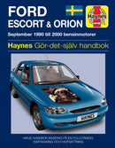 Ford Escort and Orion (1990 - 2000) Haynes Repair Manual (svenske utgava)