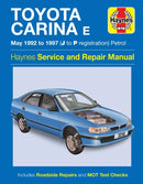 Toyota Carina E Petrol (May 92 - 97) Haynes Repair Manual-9780857335890