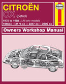Citroen CX Petrol (75 - 88) Haynes Repair Manual-9780857336040