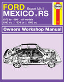 Ford Escort Mk II Mexico, RS 1800 & RS 2000 (75 - 80) Haynes Repair Manual-9780857336057