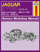 Jaguar E Type (61 - 72) Haynes Repair Manual-9780857336125