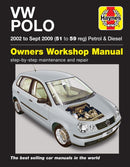 VW Polo Petrol & Diesel (02 - Sept 09) Haynes Repair Manual-9780857336200