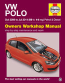 VW Polo (09 - 14) Haynes Repair Manual