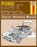 Ford Capri II (and III) 1.6 & 2.0 (74 - 87) Haynes Repair Manual-9780857336491