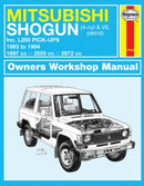 Mitsubishi Shogun & L200 Pick Ups (83 - 94)-9780857336521