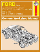 Ford Escort Mk I Mexico, RS 1600 & RS 2000 (70 - 74) Haynes Repair Manual-9780857336576
