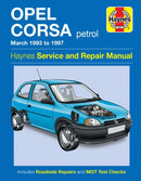 Opel Corsa Petrol (Mar 93 - 97) Haynes Repair Manual-9780857336934