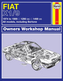 Fiat X1/9 (74 - 89) Haynes Repair Manual-9780857337344