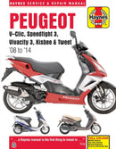 Peugeot V-Clic, Speedfight 3, Vivacity 3, Kisbee & Tweet (08 To 14)-9780857337511
