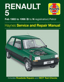 Renault 5 Petrol Service And Repair Manual-9780857337535