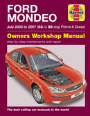 Ford Mondeo Petrol & Diesel (July 03 - 07) Haynes Repair Manual-9780857338686