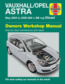 Vauxhall/Opel Astra Diesel (May 04 - 08) Haynes Repair Manual-9780857338822