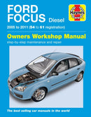 Ford Focus Diesel (05 - 11) 54 to 61 Haynes Repair Manual-9780857339096