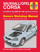 Vauxhall/Opel Corsa Petrol & Diesel (Oct 00 - Aug 06) Haynes Repair Manual-9780857339355