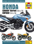 Honda CB600F Hornet & CBF600 (98 - 06) Haynes Repair Manual-9780857339409