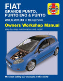 Fiat Grande Punto, Punto Evo and Punto Petrol (06 - 15) Haynes Repair Manual-9780857339560