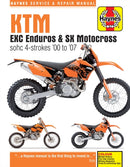 KTM EXC Enduros & SX Motocross sohc 4-strokes (00 - 07)-9780857339591