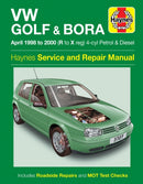 VW Golf & Bora Petrol & Diesel (April 98 - 00) Haynes Repair Manual-9780857339683