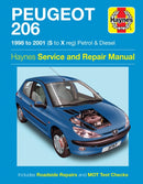 Peugeot 206 Petrol & Diesel (98 - 01) Haynes Repair Manual-9780857339690