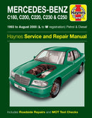 Mercedes-Benz C-Class Petrol & Diesel (93 - Aug 00) Haynes Repair Manual-9780857339881