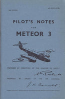 Meteor III Pilot''s Notes