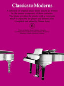 Classics To Moderns 6-9780860014089