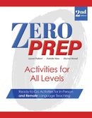 Zero Prep Activities for All Levels : Ready-to-Go Activities for In-Person and Remote Language Teaching-9780866475785